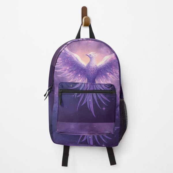 Item preview, Celestial Phoenix Rising Through the Purple Cosmos designed and sold by MysticPurpleHue.