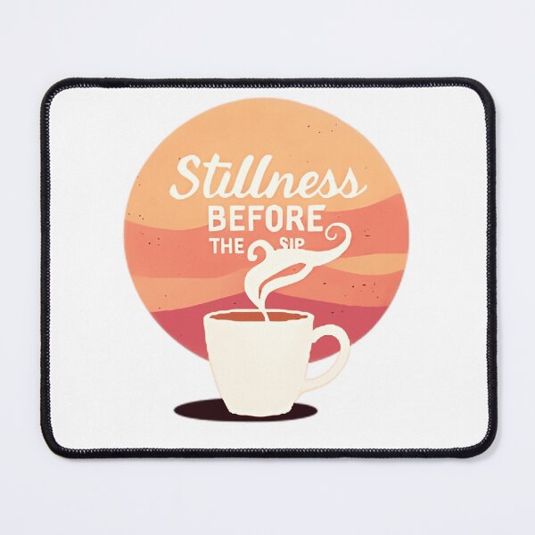 Item preview, Stillness Before the Sip – Minimalist Spiritual Coffee Shirt – Calm Morning Aesthetic 3 designed and sold by Iceyfun.