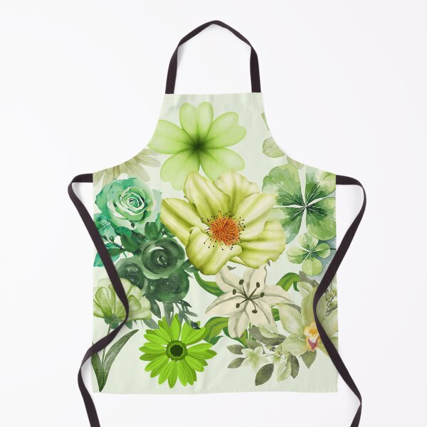 Item preview, Green Floral Pattern designed and sold by Palette & Hue.