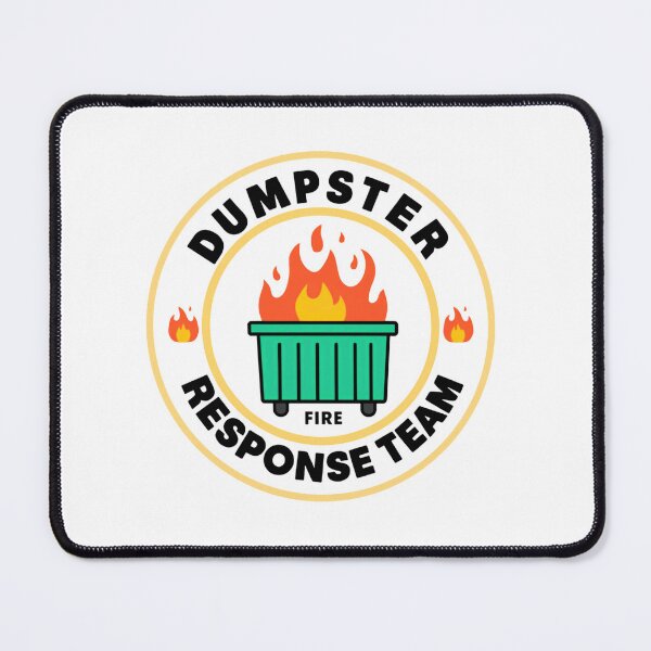 Item preview, Dumpster Fire Response Team Sarcastic Humor Chaos Handler designed and sold by HumansStuck12.