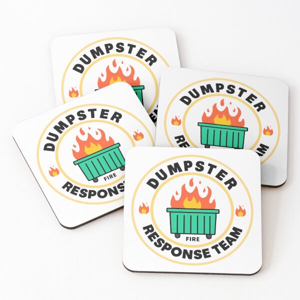 Item preview, Dumpster Fire Response Team Sarcastic Humor Chaos Handler designed and sold by HumansStuck12.