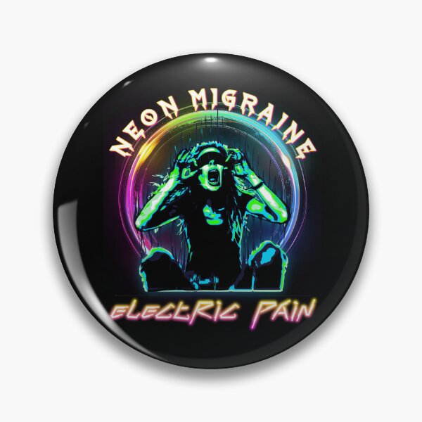Item preview, Neon Migraine designed and sold by ThisNThatCrafts.