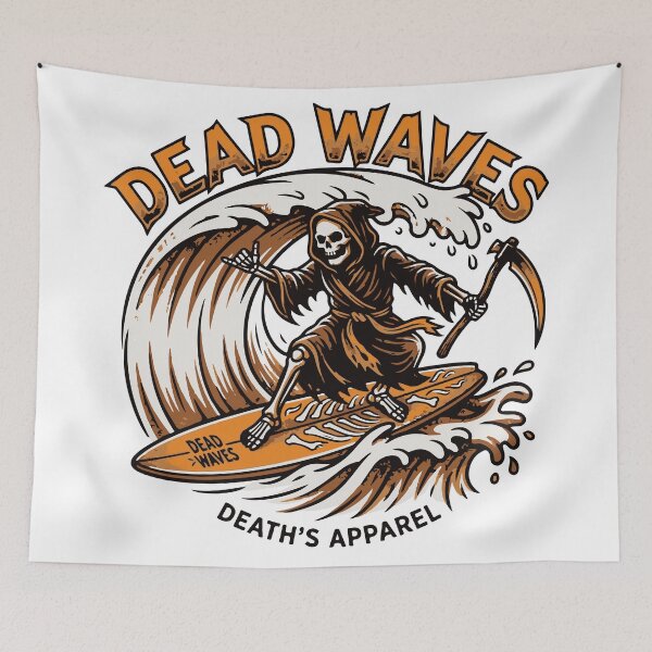 Item preview, Dead Waves - Grim Reaper Surfing designed and sold by Brexmore3.
