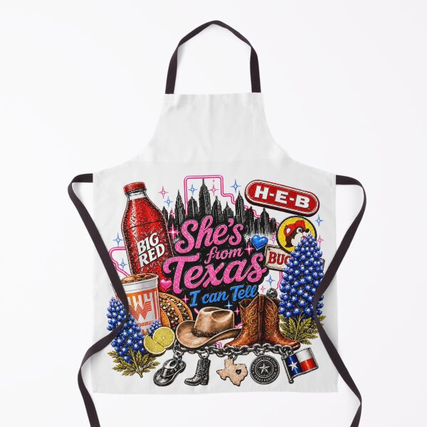 Item preview, Shes From Texas I Can Tell Pink Cowgirl Boots Whataburger Buc-ees Fan Top designed and sold by MariCanal.