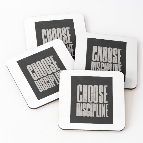 Item preview, Choose Discipline Minimalist Typography Design designed and sold by PrintxforxYou.