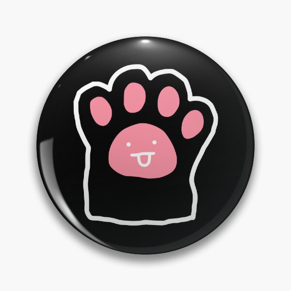 Item preview, Cute Pink Cat Paw Doodle designed and sold by Doodlywood.