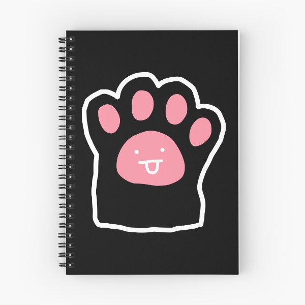 Item preview, Cute Pink Cat Paw Doodle designed and sold by Doodlywood.