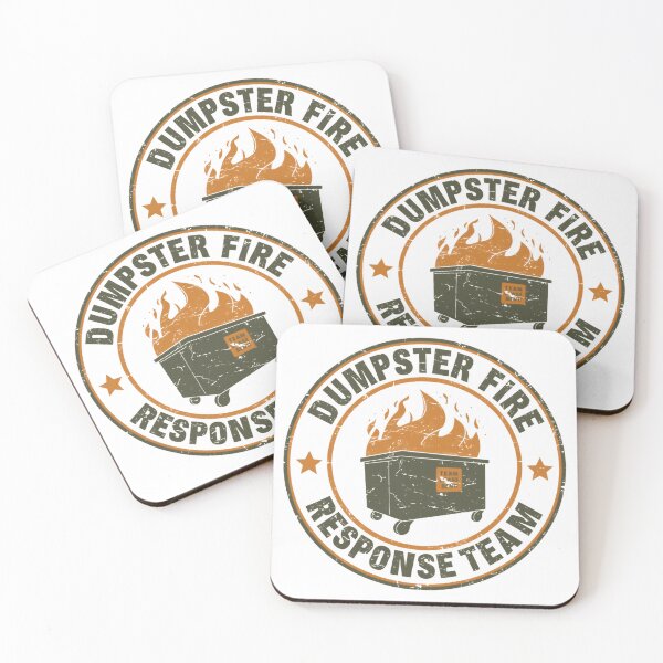 Item preview, Dumpster Fire Response Team Sarcastic Humor Meme Chaos designed and sold by HumansStuck12.