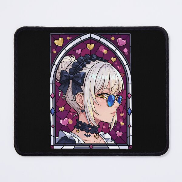 Item preview, Saber Alter Fate Stay Night Gothic Stained Glass Anime Girl designed and sold by mildaclairmo.