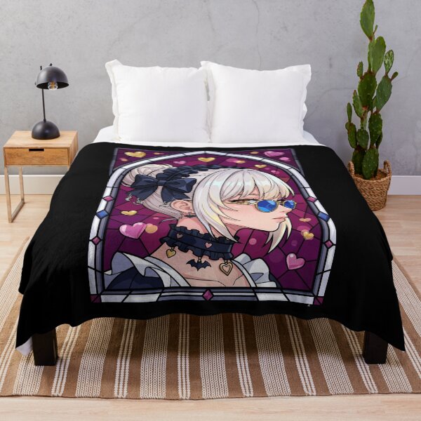 Item preview, Saber Alter Fate Stay Night Gothic Stained Glass Anime Girl designed and sold by mildaclairmo.