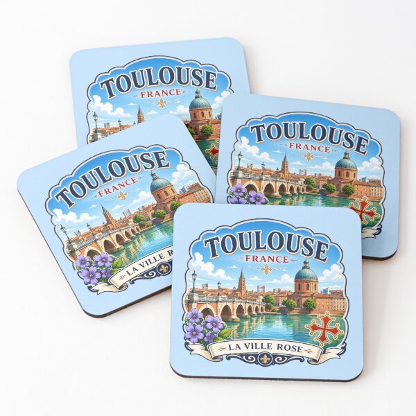 Item preview, Toulouse, France - La Ville Rose designed and sold by Myra365Art.