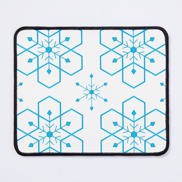 Item preview, Modern Geometric Snowflake Seamless Pattern with Hexagonal Floral Motifs designed and sold by Longsilp.