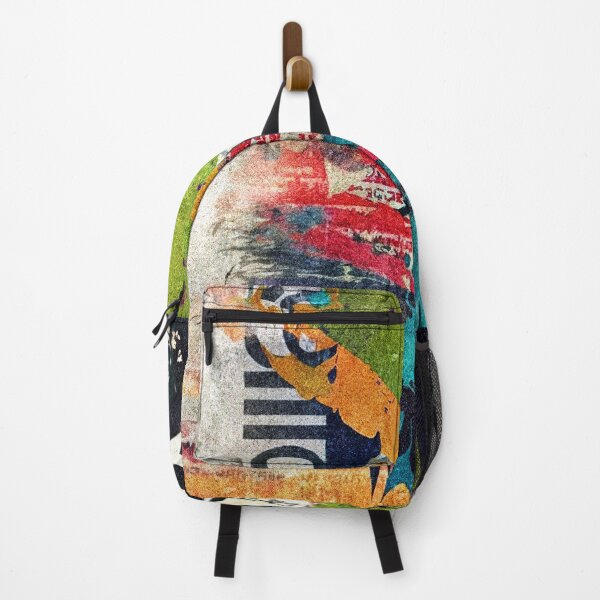 Item preview, Urban Industrial Graffiti-Inspired Collage Art Aesthetic Abstract designed and sold by DEC02.