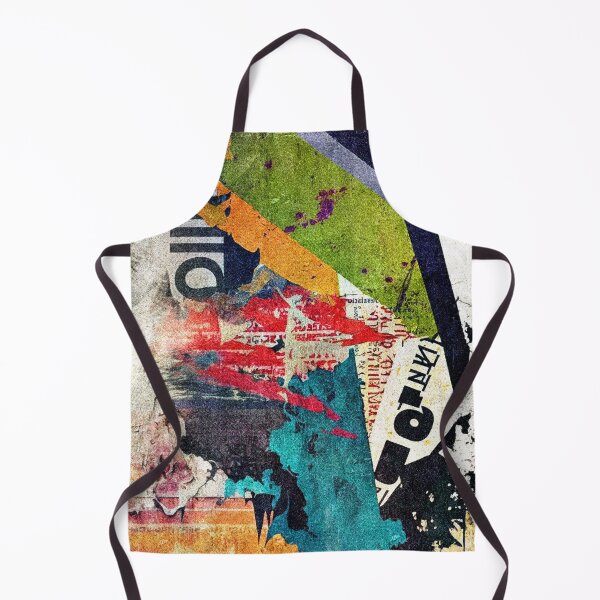 Item preview, Urban Industrial Graffiti-Inspired Collage Art Aesthetic Abstract designed and sold by DEC02.