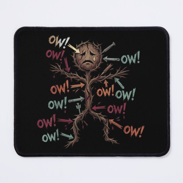 Item preview, Sad Wooden Sprout Voodoo Doll Hurt With Medical Syringe Arrows Graphic Design designed and sold by DienesAngele.