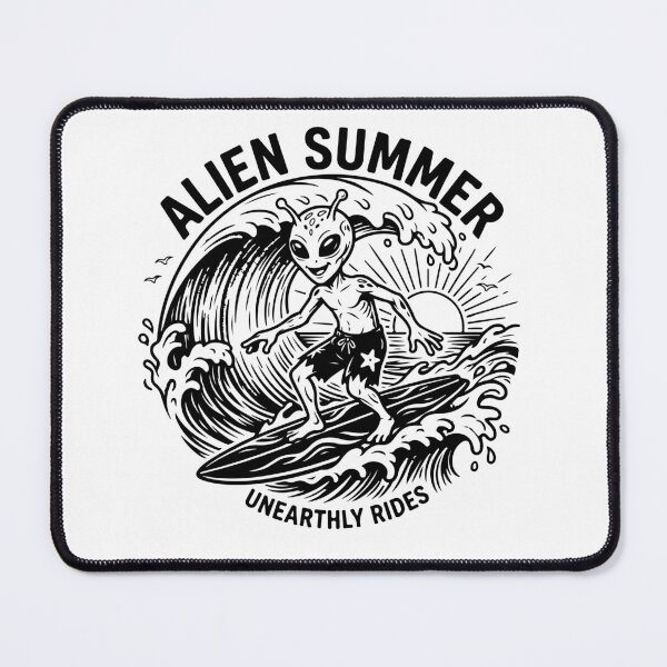 Item preview, Alien Summer - Unearthly Rides Surfing designed and sold by Brexmore3.