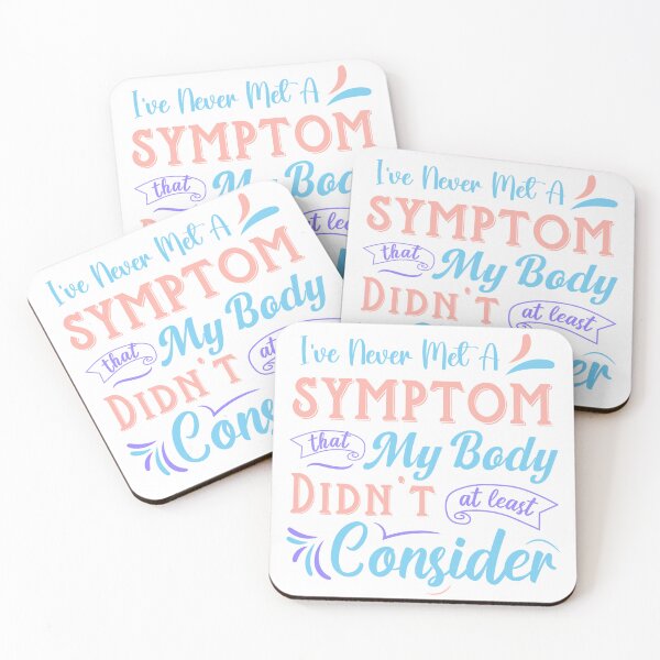 Item preview, Never Met A Symptom designed and sold by ThisNThatCrafts.