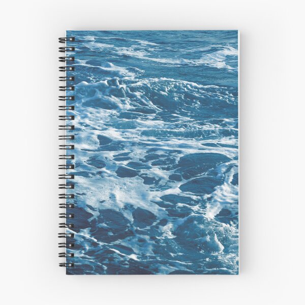 Item preview, Arctic-Blue Ocean Waves With Foamy White Surf designed and sold by DEC02.