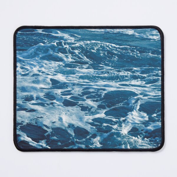 Item preview, Arctic-Blue Ocean Waves With Foamy White Surf designed and sold by DEC02.