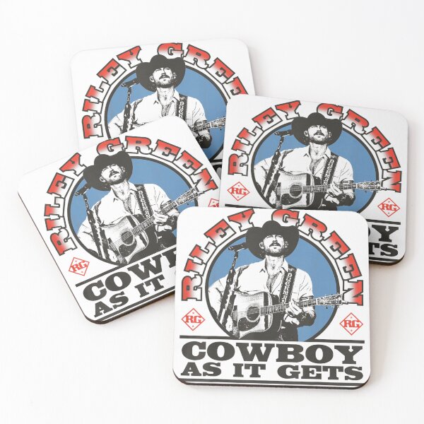 Item preview, Vintage Riley Green Duckman Country Music Cowboy Singer Silhouette Art Graphic designed and sold by WilliaMaler.