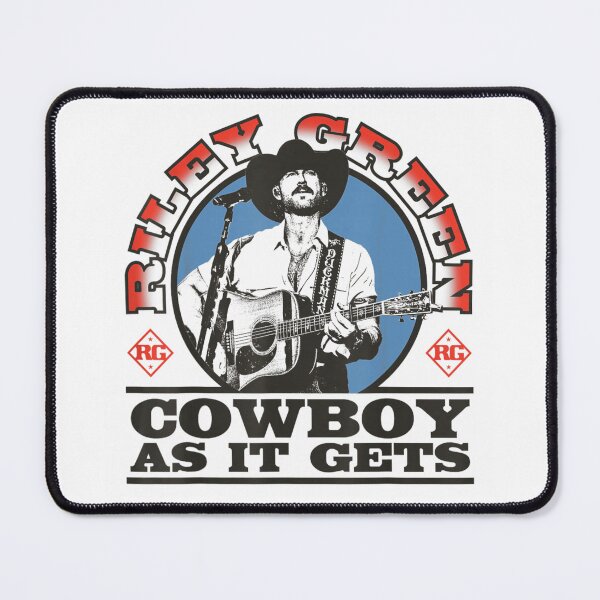 Item preview, Vintage Riley Green Duckman Country Music Cowboy Singer Silhouette Art Graphic designed and sold by WilliaMaler.