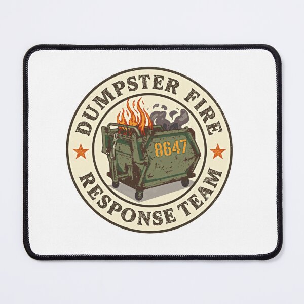 Item preview, Dumpster Fire Response Team Chaos Manager Sarcasm designed and sold by HumansStuck12.