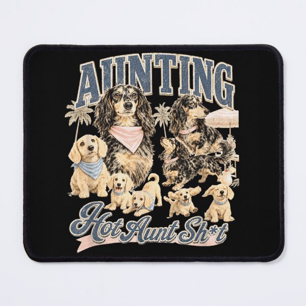 Item preview, Funny Long Haired Dachshund Dog Aunting Hot Aunt Shit Summer Beach designed and sold by WilliaMaler.