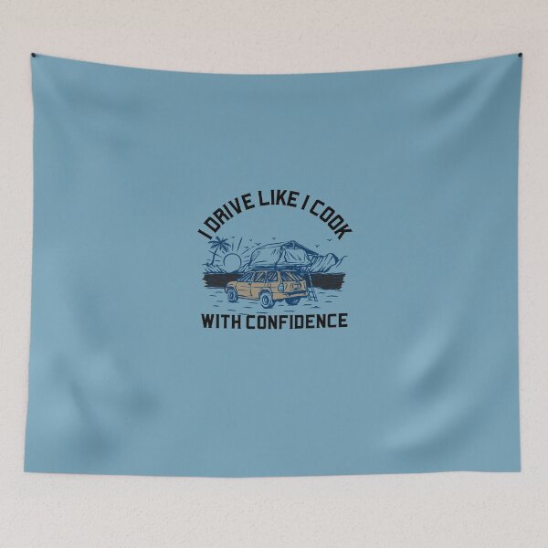 Item preview, I drive like I cook, with confidence  designed and sold by CHIEF-HAT STORE.