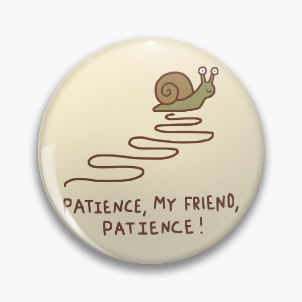 Item preview, Funny Patience Snail designed and sold by Doodlywood.
