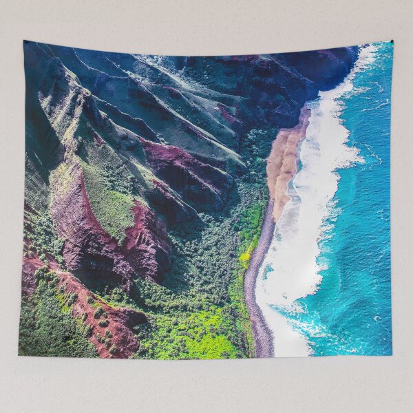 Item preview, Exotic Tropical Island Cliffs And Turquoise-Blue Ocean  designed and sold by DEC02.