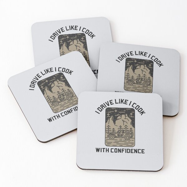 Item preview, I drive like I cook, with confidence V2 designed and sold by CHIEF-HAT STORE.