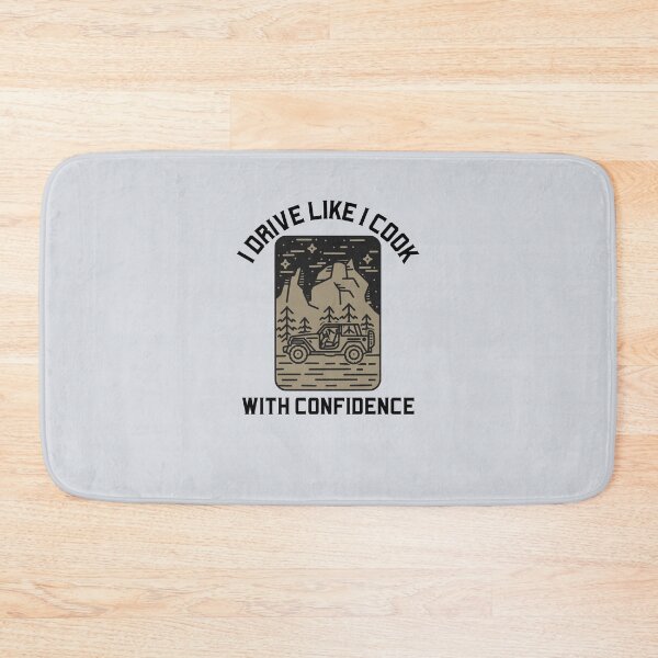 Item preview, I drive like I cook, with confidence V2 designed and sold by CHIEF-HAT STORE.