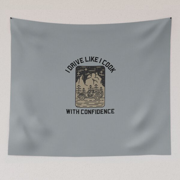 Item preview, I drive like I cook, with confidence V2 designed and sold by CHIEF-HAT STORE.