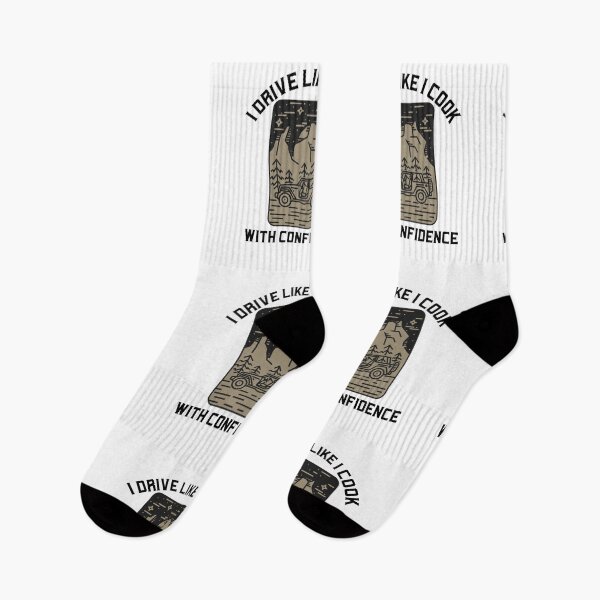 Item preview, I drive like I cook, with confidence V2 designed and sold by CHIEF-HAT STORE.