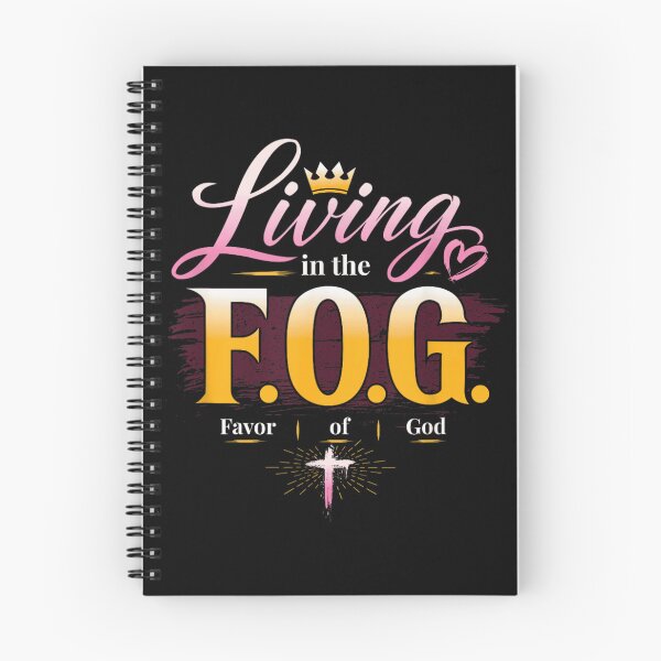 Item preview, Living In The FOG Favor Of God Christian Cross Faith Quote designed and sold by WilliaMaler.