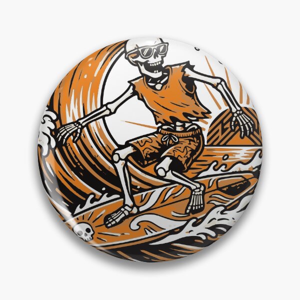 Item preview, Skeleton Summer - Unearthly Rides Surfing  designed and sold by Brexmore3.