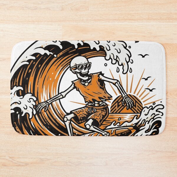 Item preview, Skeleton Summer - Unearthly Rides Surfing  designed and sold by Brexmore3.