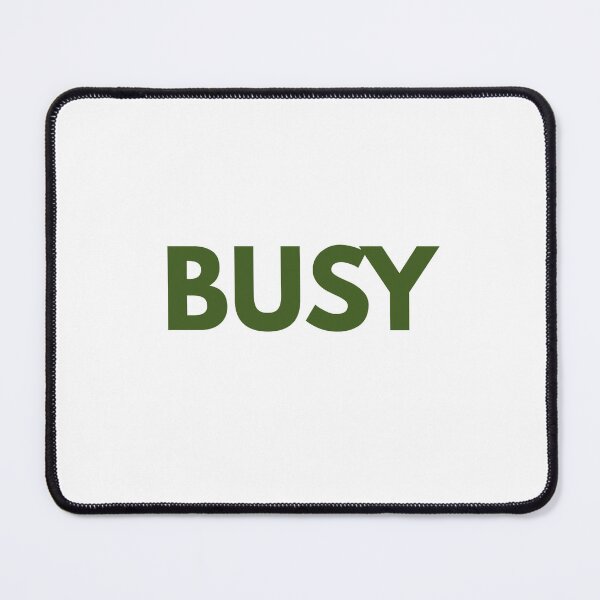 Item preview, BUSY – Minimalist Formal Typography Design designed and sold by suuzuuhaa.