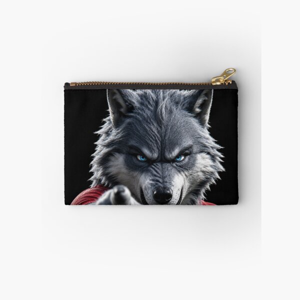 Item preview, Angry Wolf Football Player Pointing at You | Funny 3D Cartoon  designed and sold by M.Store.