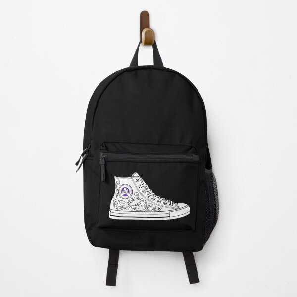 Item preview, Minimalist Sneaker with Flowers designed and sold by NoraStudioArt.
