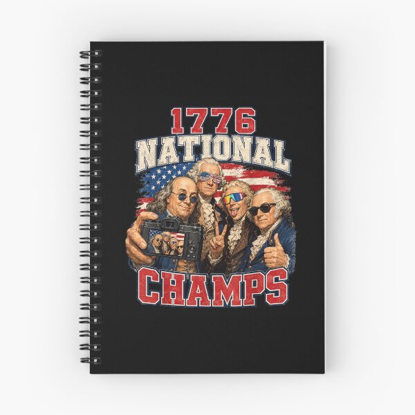 Item preview, Funny One Seven Seven Six National Champs Founding Fathers Selfie Graphic designed and sold by WilliaMaler.