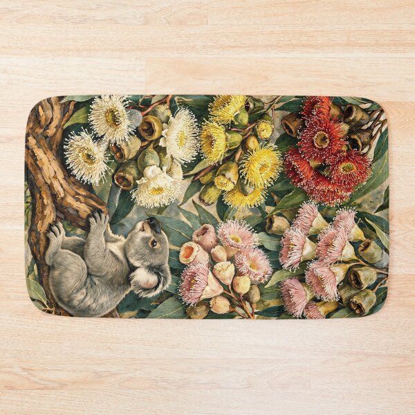 Item preview, Koala in Bloom designed and sold by The Aussie Muse • Purple Empress  .