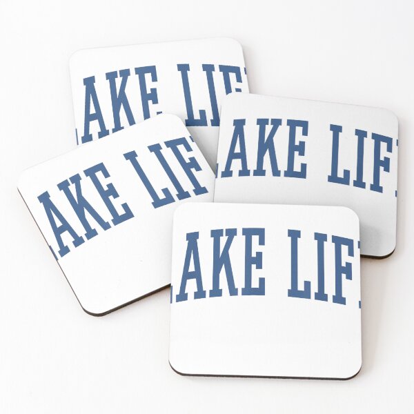 Item preview, Classic Varsity Grey Lake Life T-Shirt designed and sold by DArtfulStudio.