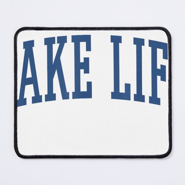 Item preview, Classic Varsity Grey Lake Life T-Shirt designed and sold by DArtfulStudio.