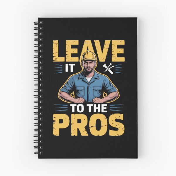 Item preview, Leave It To The Pros Funny Gift for Men Tradesman Construction Worker designed and sold by Say It With Ink.