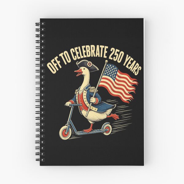 Item preview, Funny Patriot Goose On Scooter Celebrating America Two Hundred Fifty Years designed and sold by YubitaLeLe.