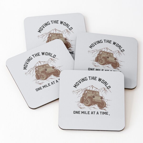 Item preview, Moving the world, one mile at a time V2 designed and sold by CHIEF-HAT STORE.