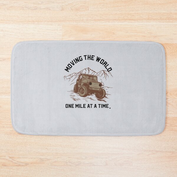 Item preview, Moving the world, one mile at a time V2 designed and sold by CHIEF-HAT STORE.