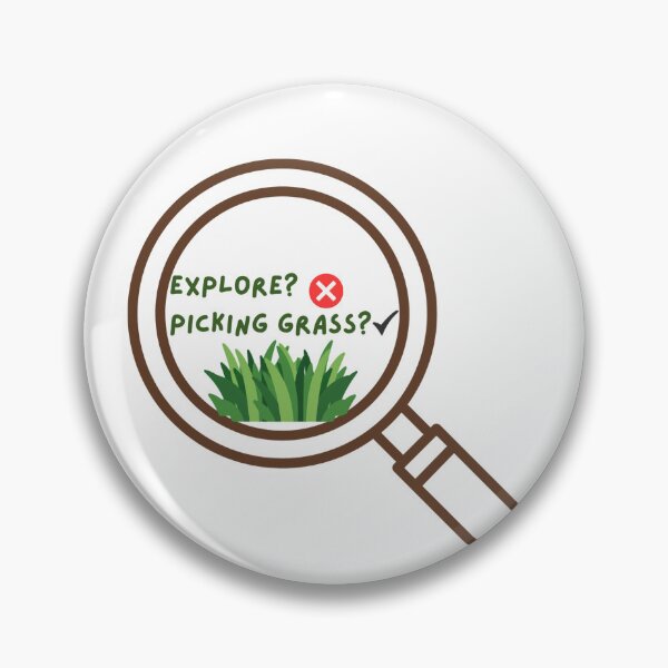Item preview, Exploring? No. Picking Grass? Yes designed and sold by suuzuuhaa.