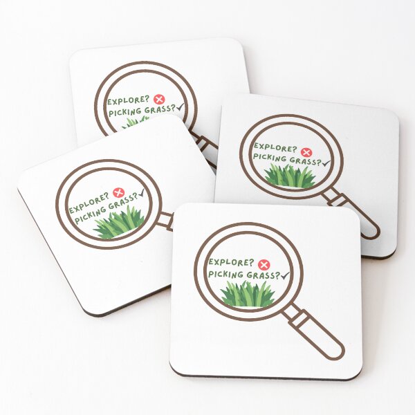 Item preview, Exploring? No. Picking Grass? Yes designed and sold by suuzuuhaa.